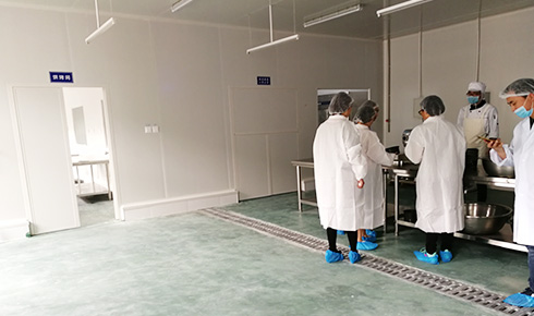 蜜桃家糕點廠廠房裝修工程案例