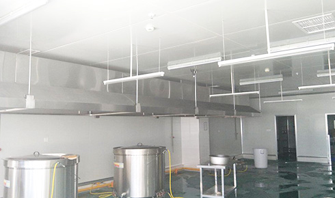 成都袁鮮食品有限責任公司廠房裝修工程案例