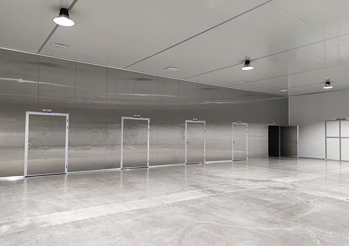 九尺臘肉項目廠房裝修現場