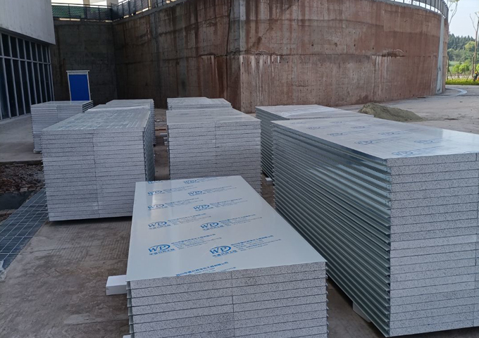 資陽護家衛士濕巾項目廠房裝修現場